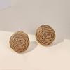 Nuevos Aretes de Pestaña Rafi Color Caramelo Bohemios para Fiesta de Vacaciones Accesorios para Orejas de Mujer