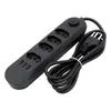 Comercio Exterior Exportación Enchufe de 4/5/6 Orificios Filtro Regleta de Enchufe Dedicada Estándar Brasileño Cable de Extensión Inteligente con Enchufes USB