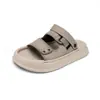 Nuevas Sandalias de Verano para Hombre: Pantuflas de Conducir Antideslizantes de Doble Uso para Exteriores, Zapatos Casuales de Playa, Chanclas de Moda para Hombre