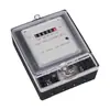 Medidor Electrónico Monofásico Tipo H Dds Lcd Alta Precisión Alquiler Inglés Medidor de Energía Eléctrica Medidor de Electricidad Doméstico Oem
