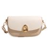 Bolso cuadrado pequeño de textura de alta gama simple casual popular de estilo coreano de este año para mujer, de lujo ligero para ir al trabajo, bandolera versátil para mujer
