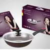 Elegante y Hermosa Sartén Antiadherente Estilo Ins para Uso Doméstico, Sartén Octagonal, Compatible con Estufas de Gas e Inducción, Hecha de Acero Inoxidable 304