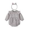 Mameluco para Bebé Recién Nacido Otoño Nuevo Estilo para Bebés Niñas Mono de Princesa Cien Días Niño Pequeño Ropa de Manga Larga Otoño