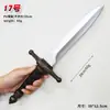 Mago 3 PU Simulación Pequeña Daga Arma Gerot Cuchillo de Caza Espada Corta de Espuma de Seguridad Modelo Juguete Adornos