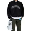 Sudadera de talla grande de talla europea de venta caliente transfronteriza para hombre, marca de moda con estampado de letras, chaqueta de manga larga para primavera y otoño, venta al por mayor de fábrica