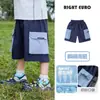 Shorts de Trabalho de Secagem Rápida Europeus para Meninos Verão Roupas Infantis 2026 Novo Modelo Calças de Comprimento Médio para Crianças Calças de Verão para Meninos