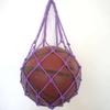 Bolsa para Bola Única Ousada Fabricante Bolsa para Bola de Futebol Vôlei Basquete Bolsa Universal para Bola Pequena Rede de Malha Bolsa de Frutas Atacado