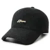 Gorros de otoño e invierno para hombres de mediana edad y mayores, gorras de béisbol cálidas para papás, gorros con forro polar para abuelos y gorros protectores para los oídos para personas mayores