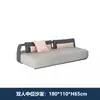 Conjunto de Sofá de Exterior, Mesa de Centro para Pátio, Villa, Hotel, Designer, Jardim, Liga de Alumínio, Aço Inoxidável