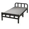 Cama dobrável simples, cama de cabeceira portátil, cama de cochilo de escritório, cama para apartamento de aluguel, rede de acampamento econômica e minimalista