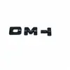 Cubiertas de Logo de Coche Qin L-Dmi Logo Central de Rejilla Delantera Sin Desmontaje Byd Negro Oscurecido Negro Brillante Cubierta Guerrero Logo Trasero de Coche
