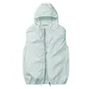 Ropa de aire acondicionado para hombres y mujeres, ropa de verano sin mangas para ventiladores, trabajadores de sitios de refrigeración, ropa y texto, explosiones transfronterizas al por mayor