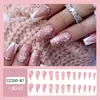 Ventas Directas de Fábrica de Parches para Manicura, Uñas Portátiles, Parches Navideños Europeos y Americanos para Uñas, Productos Terminados en Caja, Se Pueden Diseñar Fotos y Muestras