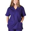 Comércio Exterior Manga Curta Gola V Roupa de Amamentação Uniforme de Trabalho Top XX0034
