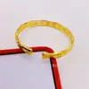 Suministro en Vivo de Nuevo Estilo Chino Cultura del Patrimonio Chino Pulsera Abierta de Bambú Nuevo Joyería de Aleación de Alta Calidad Al por Mayor