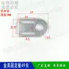 Acessórios para Fixação de Braço Robótico Tianxing, Suporte de Grampo, Bloco de Fixação com Base de Ventosa, Placa de Fixação de Metal Feita de Ferro e Alumínio