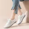 Sapatos Femininos de Tamanho Grande para Cruzamento de Fronteiras, Sapatos Femininos com Furos Vazados, Sandálias de Verão, Sapatos Casuais Respiráveis, Solas Macias, Sapatos Leves para Mães