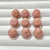 Sinal de Cabelo Borboleta Esculpida em Cipreste Sangrento, Acessórios de Contas Soltas, Etc. Acessórios para Joias de Contas Budistas DIY, Corrente para Celular