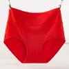 Roupa íntima feminina de cintura alta algodão puro modeladora de barriga pós-parto levantadora de quadril braço tecido 95% algodão calcinha feminina triângulo tamanho plus size atacado