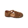 Sandalias de Moda Verano 2025 de Piel de Cabra Ligeras, Cómodas, Transpirables, Antideslizantes, Trenzadas, Estilo Retro Francés, Piel Genuina Original