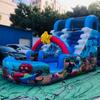 Tobogán Acuático Inflable Equipo de Juego Acuático para Niños Exterior Antideslizante PVC Engrosado Evento Comercial Equipo de Instalación Rápida Venta al por Mayor