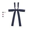Cor Sólida Jk Gola Pequena com Gravata Borboleta Cordão para Mulheres Estilo Universitário Japonês Camisa de Manga Longa Borgonha Acessório Fita de Uniforme de Marinheiro