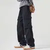 Pantalones de Trabajo Franceses para Hombre Invierno Más Terciopelo 2026 Nuevo Rectos Sueltos Seda de Hielo Pantalones Casuales para Hombre Primavera Verano Otoño