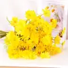 Flores Artificiales, Arreglos Florales Falsos, Decoraciones Florales de Manzanilla, Decoración de Sala de Estar, Decoración del Hogar para Mesa de Comedor, Ramos de Flores Secas, Accesorios para Fotos, Margaritas Pequeñas