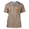 Camisetas de verano para hombre, venta al por mayor, de comercio exterior transfronterizo, holgadas, cómodas, finas, informales, con estampado animal digital 3D, de manga corta