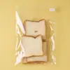 Bolsas Transparentes de PP con Auto-cierre para Pan Tostado, Bolsas Gruesas con Cierre Ziplock para Empaque de Alimentos para Hornear Bagels, Pastelería, Disponibles en Stock