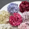 Cabezas de Hortensias Florales Impresas en 3D de 162 Piezas, Flores Simuladas con Impresión de Seda para Bodas, Cabezas de Hortensias Grandes, Verano Infinito