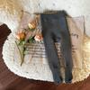 Ropa para Niñas, Leggings Forrados de Felpa, Otoño e Invierno 2025 Nuevos Leggings Elegantes para Niños, Calcetines para Bebé