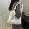 Bolsa de Ombro de Renda Bordada Estilo Coreano 2025 Novo Estilo de Verão Bolsa Colete para Estudantes do Sexo Feminino, Bolsa Escolar, Bolsa de Compras, Bolsa de Praia para Mulheres