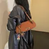 Bolso de hombro cruzado tipo baguette retro casual de moda diario de nicho, nuevo para otoño 2026, estilo coreano, moderno y simple