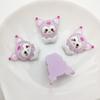 Transparente dos desenhos animados Animal Sanrio Resina Acessórios diy Clamp Head Rope Joias Material Mobile Phone Case Water Cup Patch
