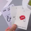 Etiquetas de Ropa Personalizadas de Alta Gama para Ropa de Mujer y Lencería, Etiquetas Colgantes de Alta Calidad para Prendas, Etiquetas Colgantes Hechas a Medida, Al Por Mayor