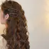 Presilha Jacaré com Acabamento de Luxo de Alta Qualidade, Presilha para Franja Lateral, Presilha Lateral para Maquiagem sem Marcas, Grampo de Cabelo para Mulheres, Presilha para Cabelo da Testa, Presilha BB
