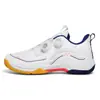 Sapatos Masculinos Verão Respiráveis Solado Macio Malha Sapatos de Badminton Tênis de Mesa Leve Botão Giratório Tênis de Corrida Leve
