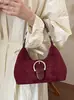 Yaozi 2026 bolso de axila de moda para principios de otoño, simple y casual, diseño versátil, bolso de hombro o bolso cruzado
