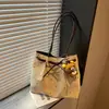 2026 Nova Bolsa de Mão Retrô Casual com Bolinhas Moda Bolsa de Ombro Único para Sob o Braço Bolsa Grande Capacidade para o Dia a Dia
