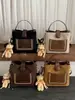 Bolso Bandolera Relajado Estilo Coreano Retro de Nicho 2026 Otoño Nuevo Bolso Cubo de Alto Valor a la Moda