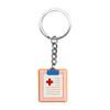 Llavero médico de PVC suave con colgante, hebilla decorativa DIY, colgante para bolso, regalos decorativos médicos de Amazon, venta al por mayor