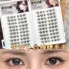 Pestañas Postizas Pequeñas Tipo Gasa, Sin Pegamento, Ligeramente Inclinadas con una Cola Natural tipo Delineador, Fáciles de Combinar con Cualquier Look, Ligeras en los Ojos Sin Ser Irritantes