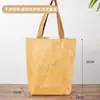 Sacola de Papel Dupont Logo Personalizado Retro Impermeável Bolsa de Lona para Compras Sacola de Papel Kraft Ecológica Sacola Tote Dupont Feita Sob Medida