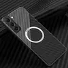 Capa Transparente Eletrodepositada para Celular Samsung s23ultra Carregamento Magnético S22Plus Película para Lente Completa Capa Macia