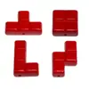 Combinación de Empalme de Agujero Recto Acrílico Cadena Colgante Tetris Pulsera de Cadena para Teléfono Móvil Accesorios de Joyería DIY
