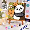 20*20 Desenho Animado Pintura a Óleo Digital DIY Colorir Pintura Decorativa Genshin Flor Pintura a Óleo Pintura a Óleo Digital Infantil Atacado