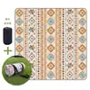 Alfombrilla de suelo para tienda de campaña ultrasuave, lavable a máquina con ultrasonidos, alfombrilla para techo de residencia de montaña vacacional, alfombrilla de picnic