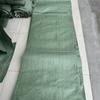 Bolsa tejida de plástico verde directa de fábrica de Guangdong, bolsa de piel de serpiente, saco largo de tela, bolsa de embalaje, bolsa tejida