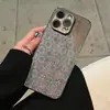 Patrón Retro Adecuado para Apple 16Promax Hermosa Elegante Moderna Funda para Teléfono Móvil de Mujer Iphone15 Galvanizado